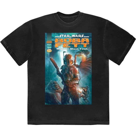 Star Wars Boba Fett Comic Cover [T-Shirt] - Rock Band Apparel
