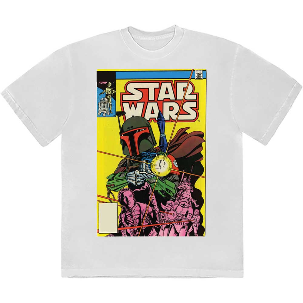 Star Wars Boba Fett Comic Cover [T-Shirt] - Rock Band Apparel