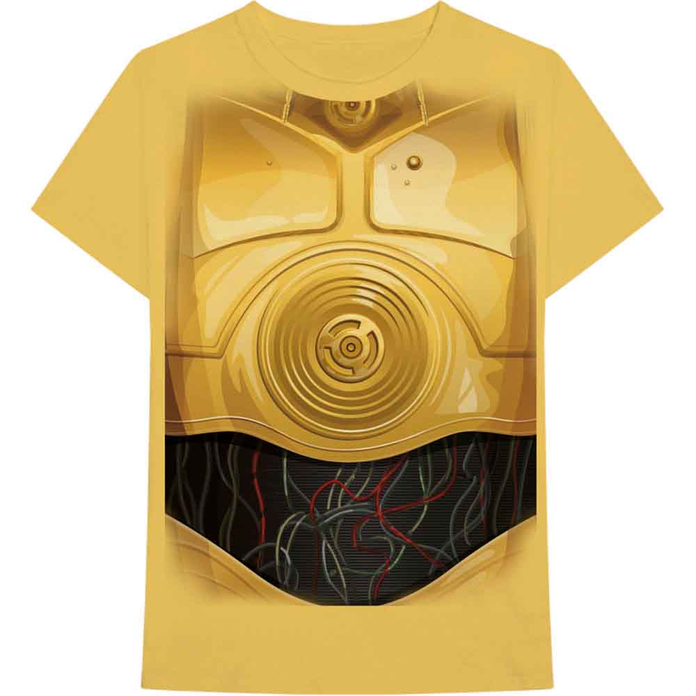 Star Wars C-3PO Chest [T-Shirt] Yellow
