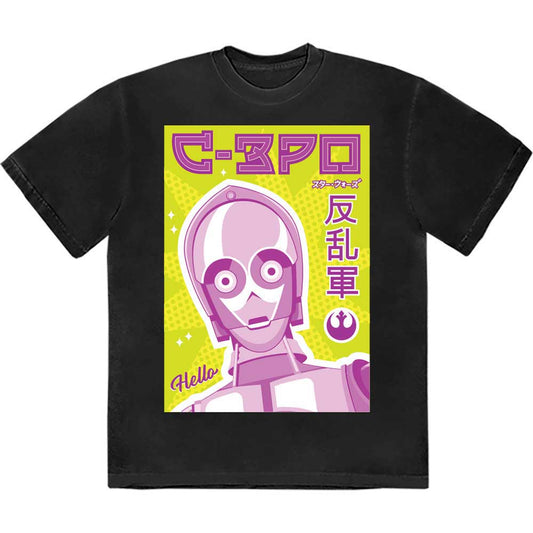Star Wars C-3PO Japanese [T-Shirt] - Rock Band Apparel