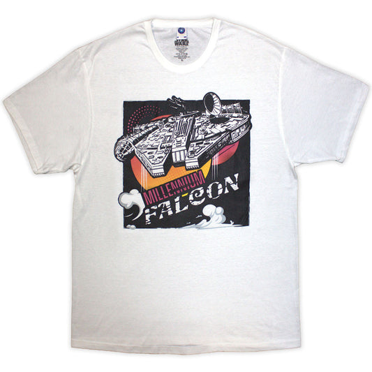 Star Wars Millennium Falcon Graphic [] White