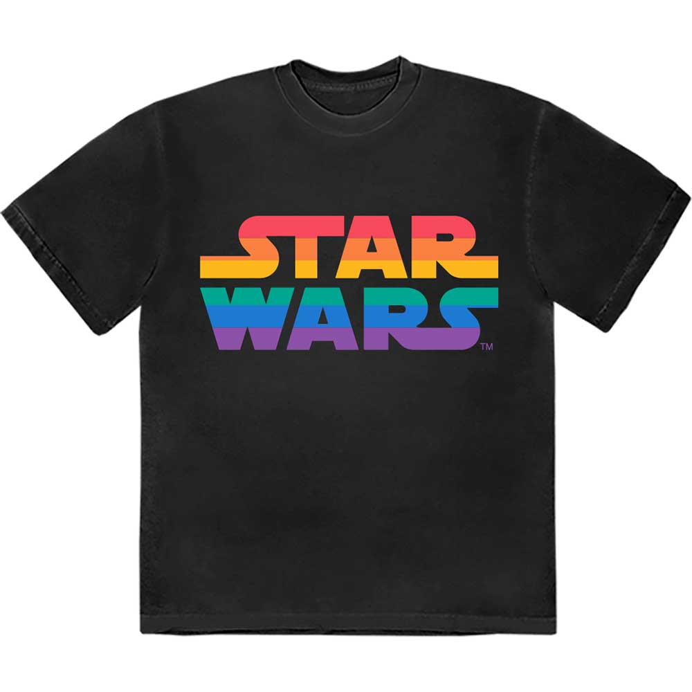 Star Wars Rainbow Logo [T-Shirt] - Rock Band Apparel