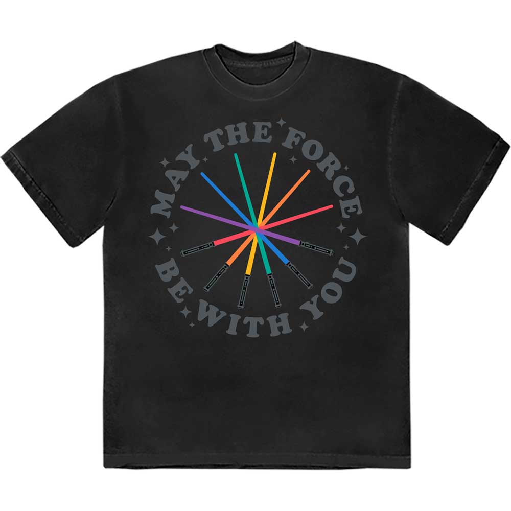 Star Wars Rainbow Sabers [T-Shirt] - Rock Band Apparel