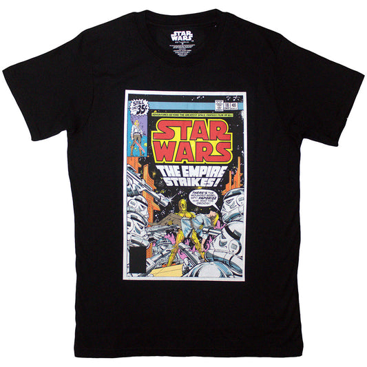 Star Wars The Empire Strikes Comic Cover [] Black