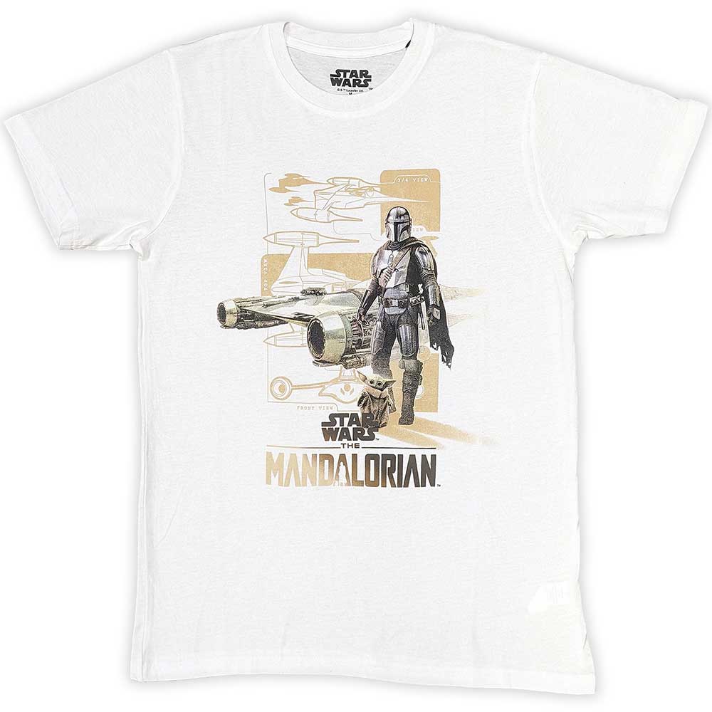 Star Wars The Mandalorian Din & Grogu [T-Shirt] - Rock Band Apparel