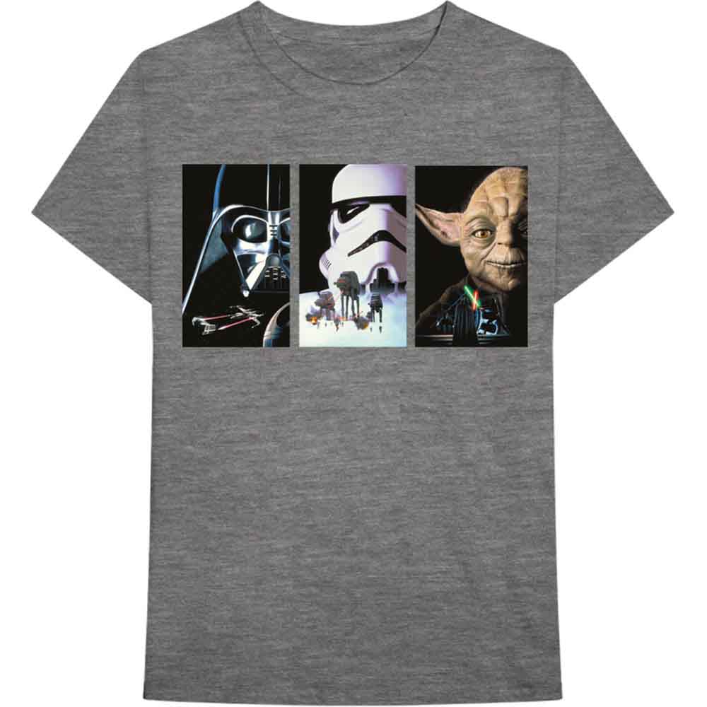 Star Wars Tri VHS Art [T-Shirt] - Rock Band Apparel
