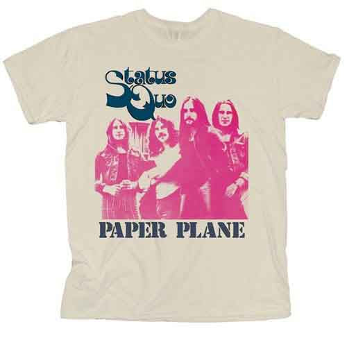 Status Quo Paper Plane [T-Shirt] - Rock Band Apparel