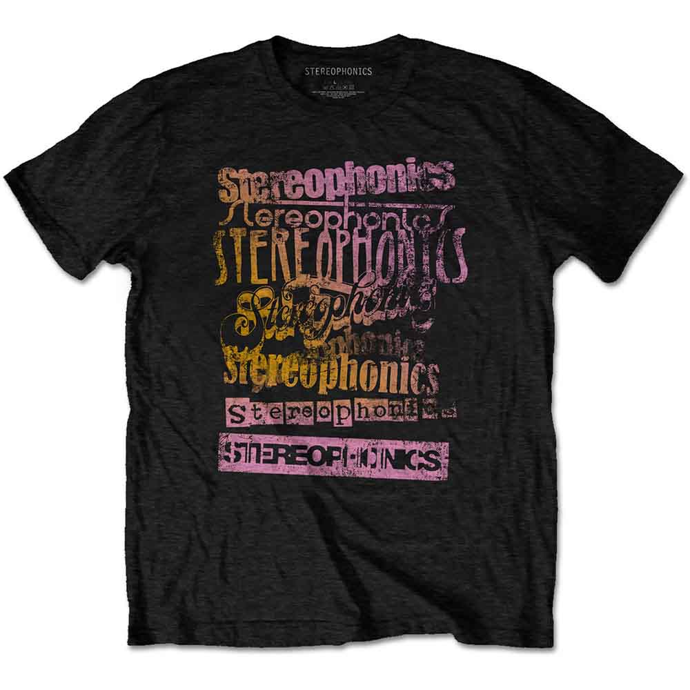 Stereophonics Logos [T-Shirt] - Rock Band Apparel