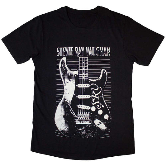 Stevie Ray Vaughan Guitar [T-Shirt] Black