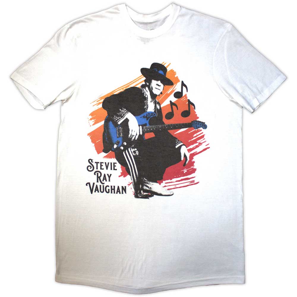 Stevie Ray Vaughan Stevie [T-Shirt] White