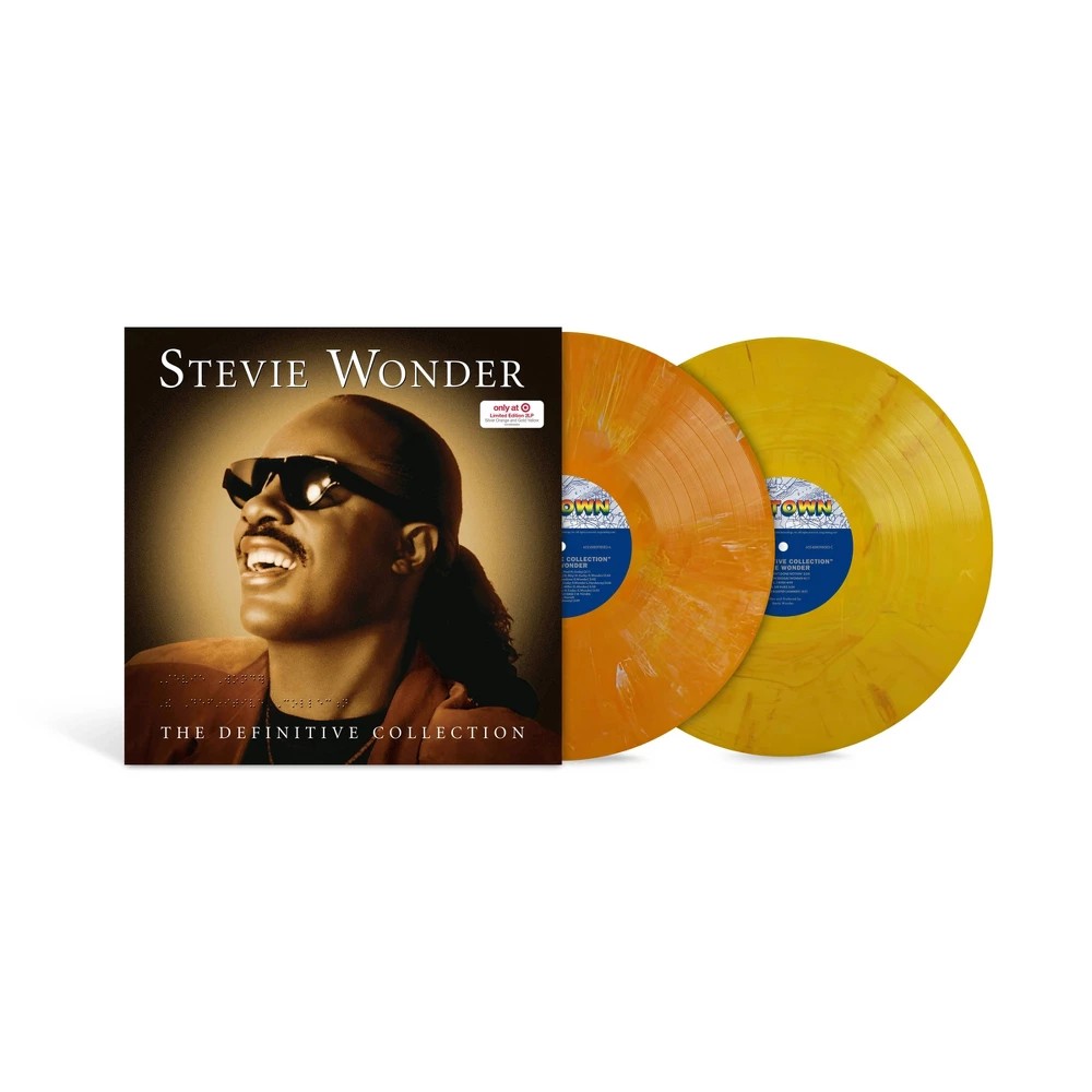 Stevie Wonder - The Definitive Collection [Silver Orange/Gold Yellow Marble] [2LP] [Vinyl]