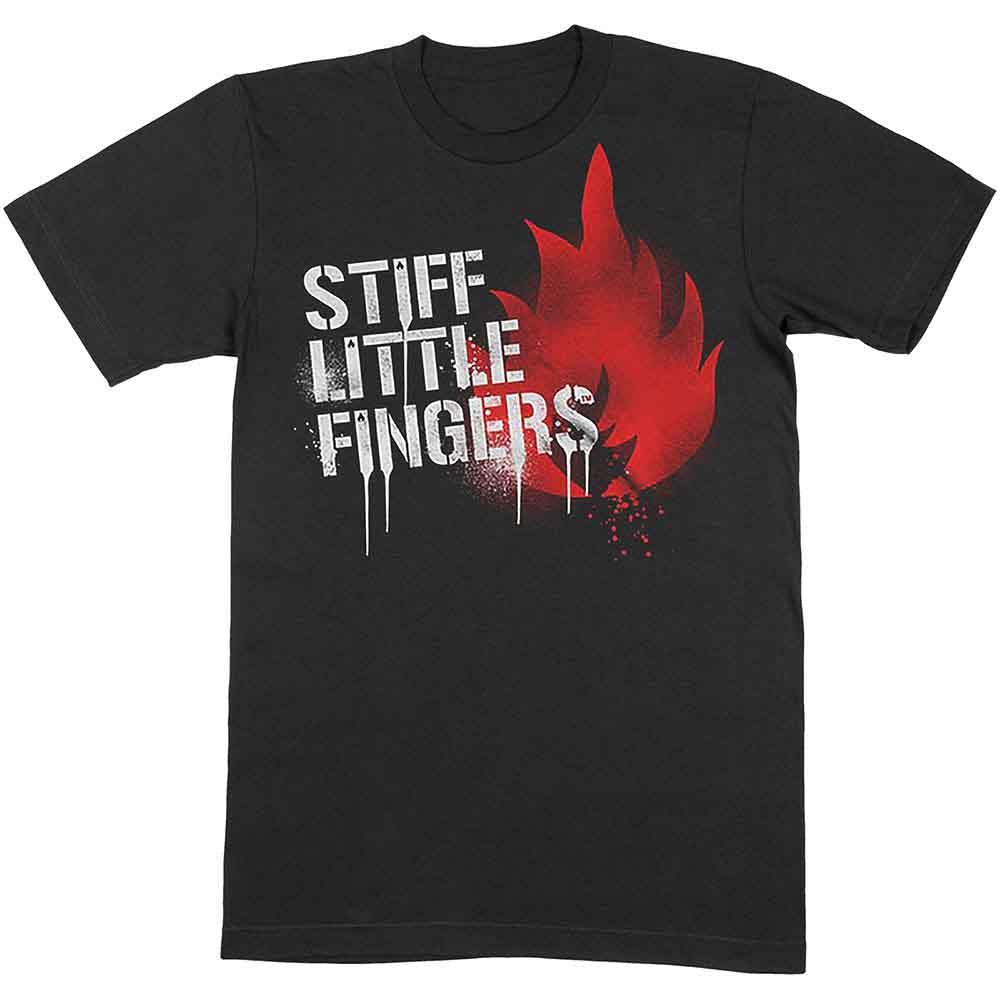 Stiff Little Fingers Graffiti [T-Shirt] - Rock Band Apparel