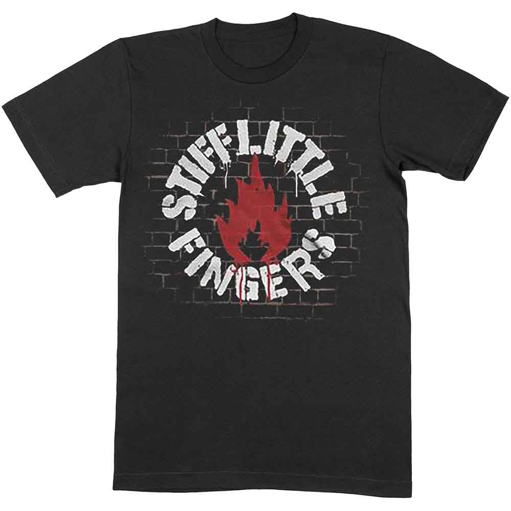 Stiff Little Fingers Wall [T-Shirt] Black