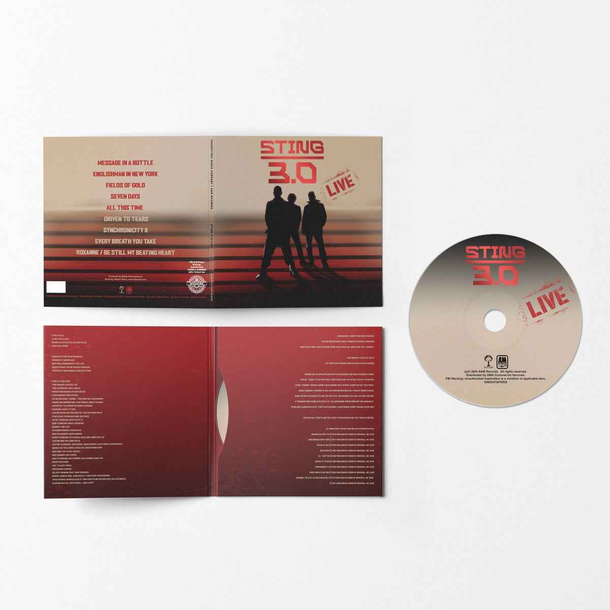 Sting 3.0 Live [CD]