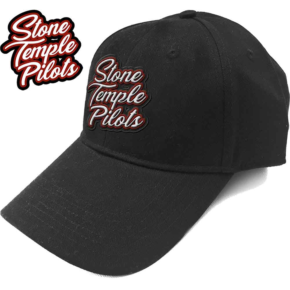 Stone Temple Pilots Scroll Logo [Hat] - Rock Band Apparel