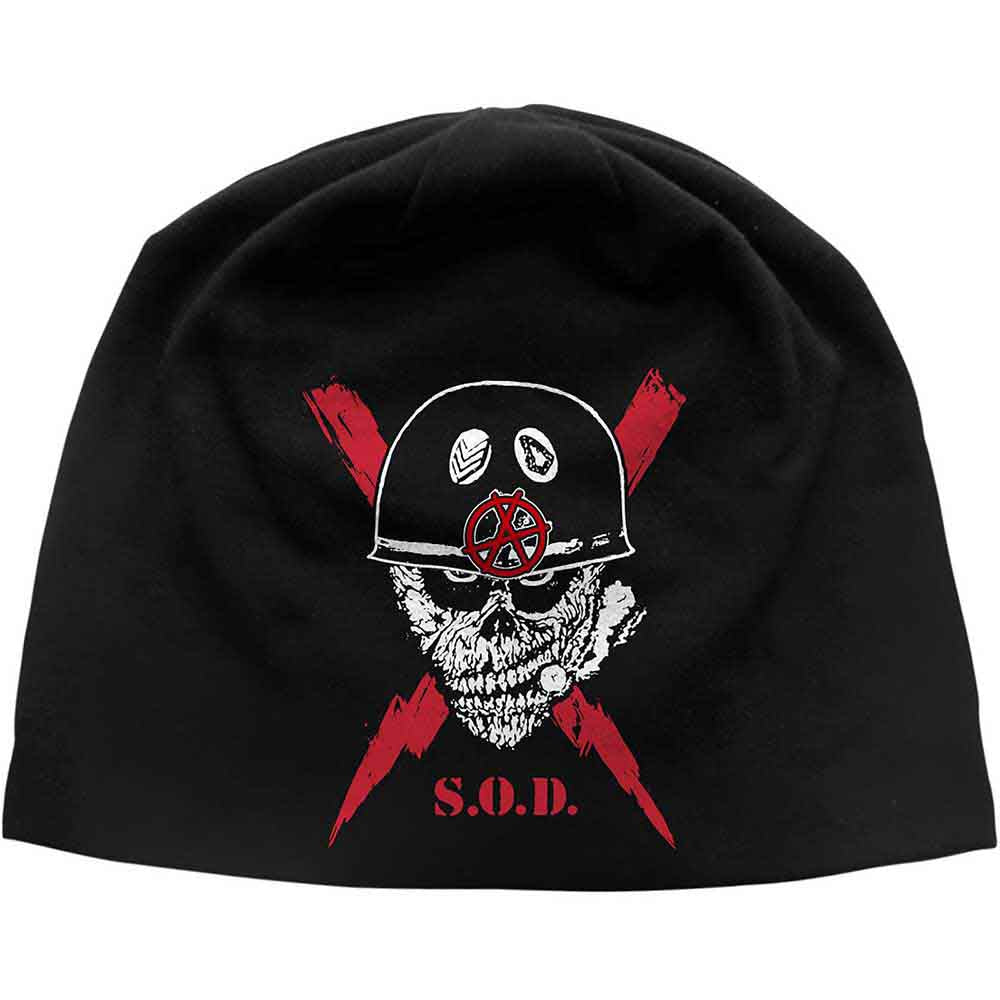 Stormtroopers of Death Scrawled Lightning JD Print [Hat] Black