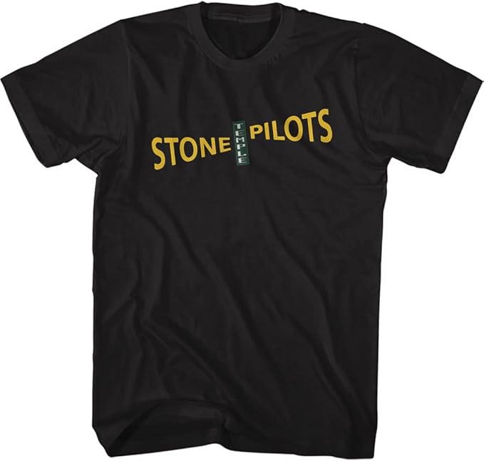 Stone Temple Pilots Mens T-shirt- Core Album STP Tee - 2 Sided
