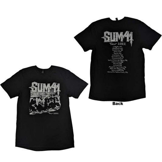 Sum 41 Band Photo European Tour 2022 [T-Shirt] - Rock Band Apparel