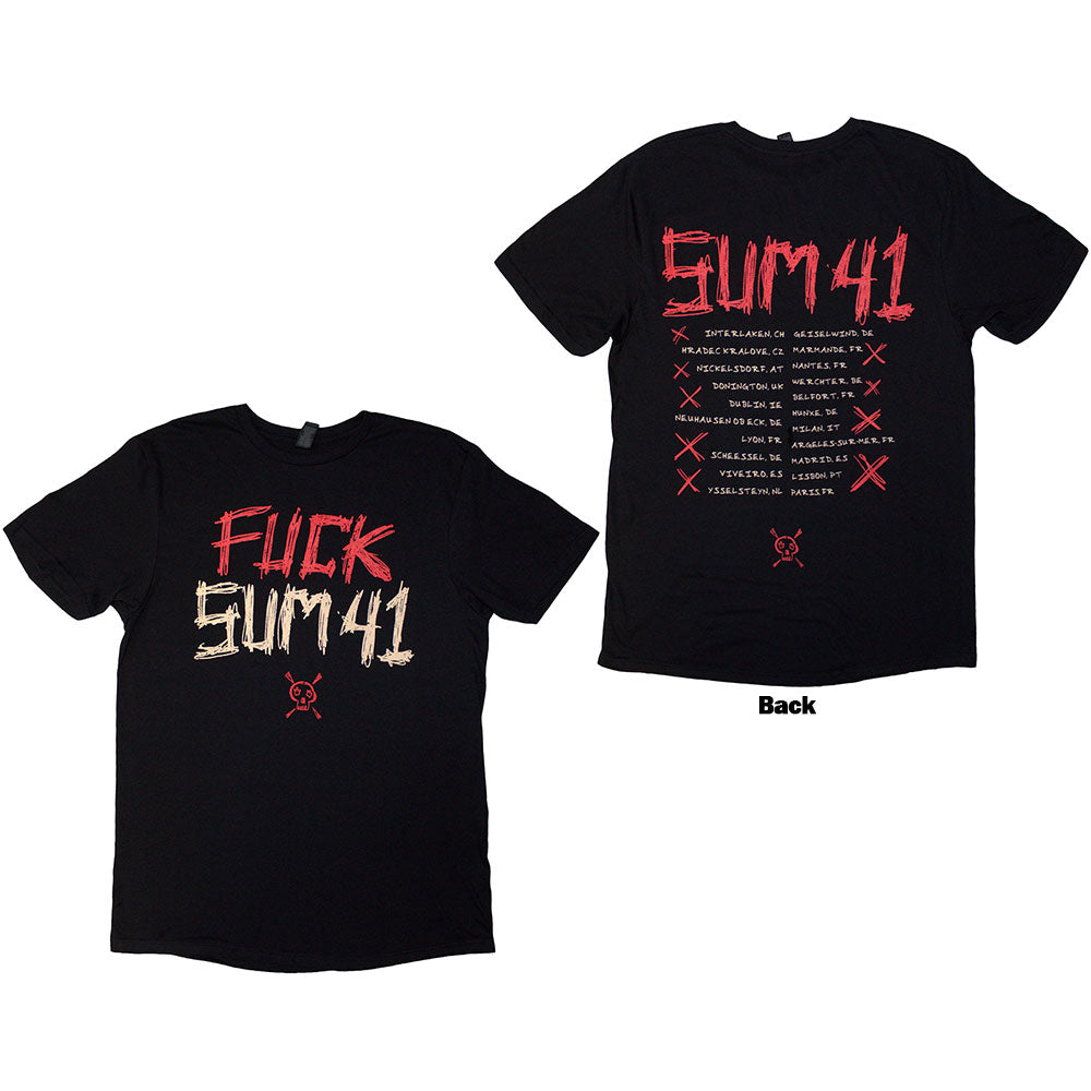 Sum 41 Tour '24 Fuck Sum 41 [] Black