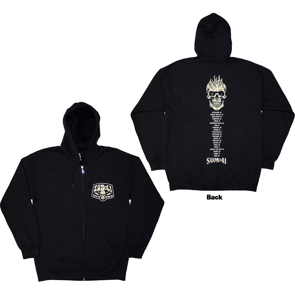 Sum 41 Tour '24 Pocket Logo & Skull Back [] Black