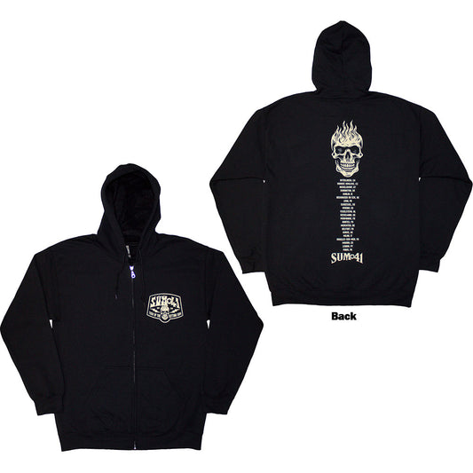 Sum 41 Tour '24 Pocket Logo & Skull Back [] Black