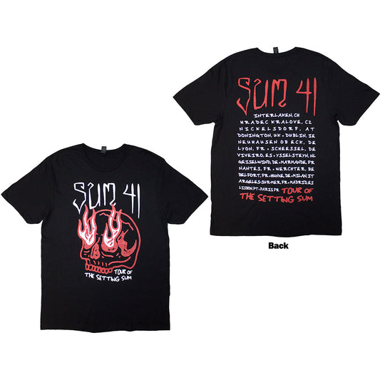 Sum 41 Tour '24 Skull [] Black