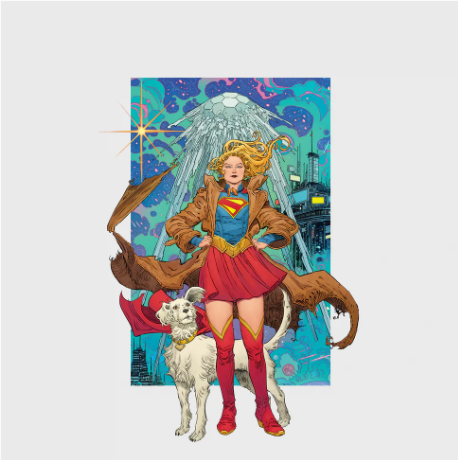 PRE-ORDER Claudia Sarne - Supergirl - Original Motion Picture Soundtrack (2LP Yellow & Red) [Vinyl]