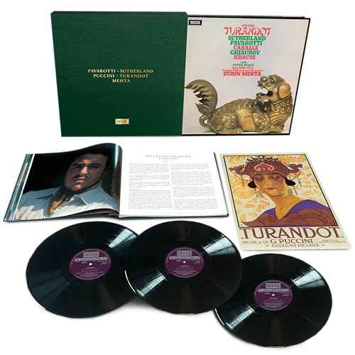 Sutherland/Caballe/Pavarotti/London Philharmonic - Puccini: Turnadot [3Lp] [Vinyl]