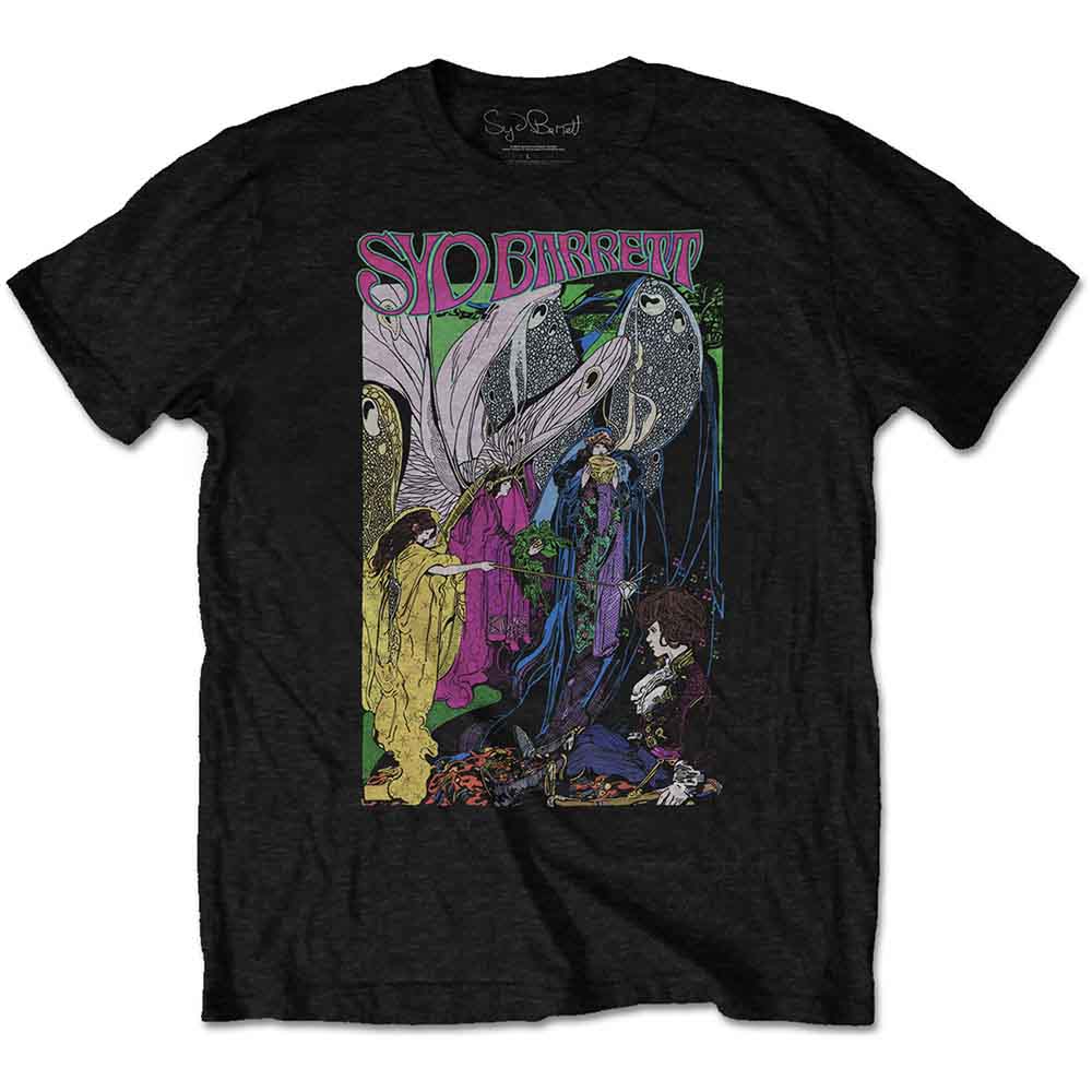 Syd Barrett Fairies [T-Shirt] Black