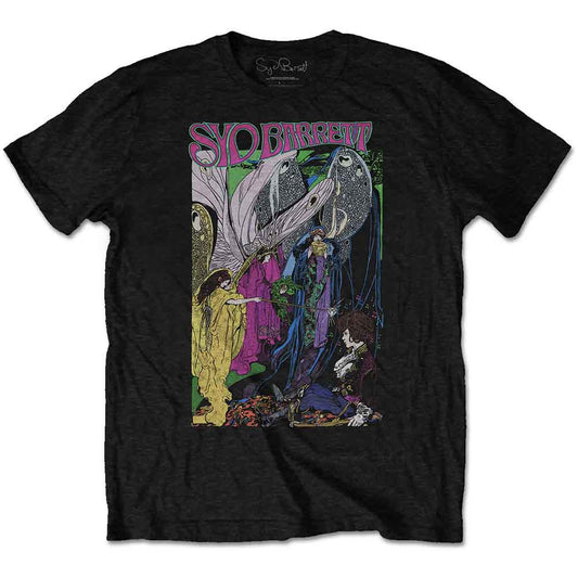 Syd Barrett Fairies [T-Shirt] Black