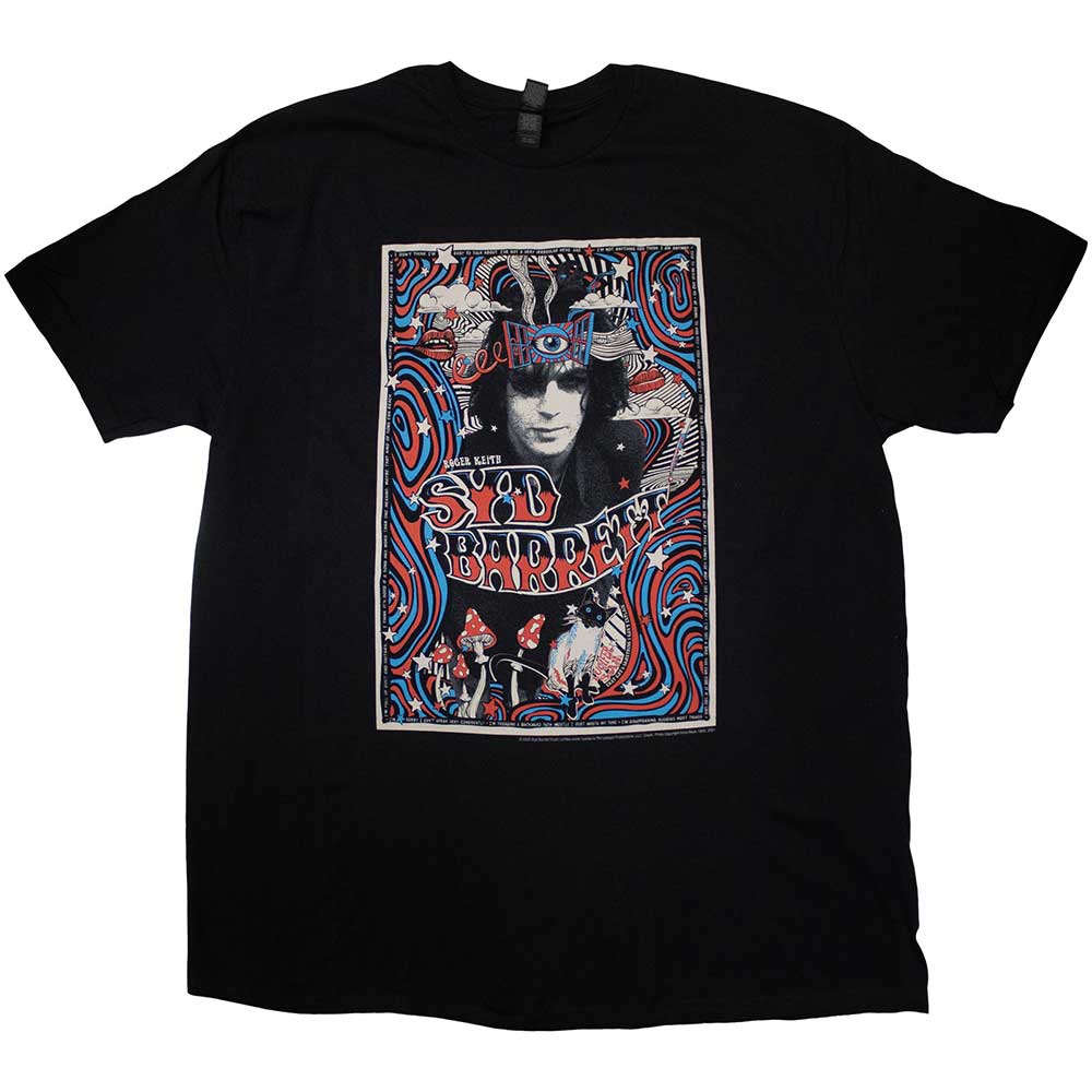 Syd Barrett Melty Poster [T-Shirt] Black