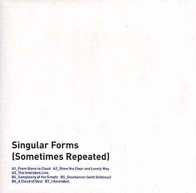 SYLVAIN CHAUVEAU - Singular Forms (Sometimes Repeated) [Vinyl]