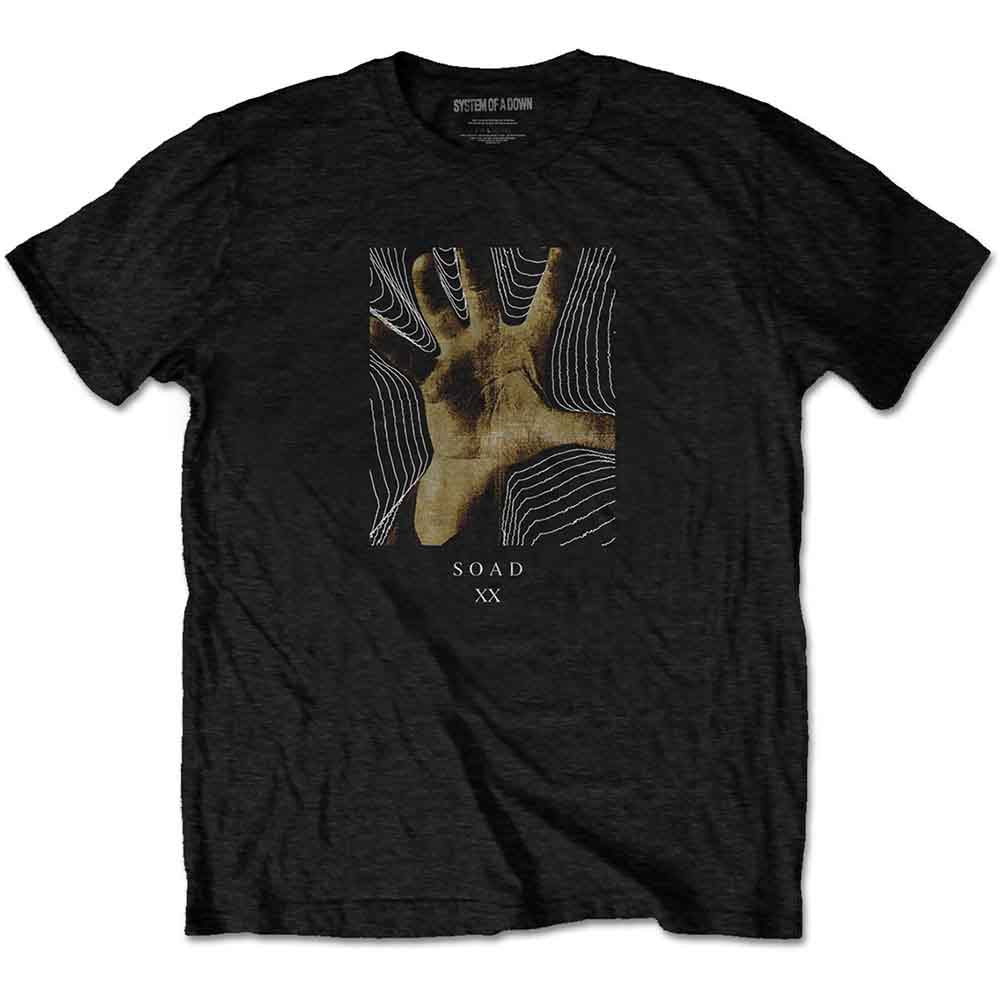 System Of A Down 20 Years Hand [T-Shirt] - Rock Band Apparel
