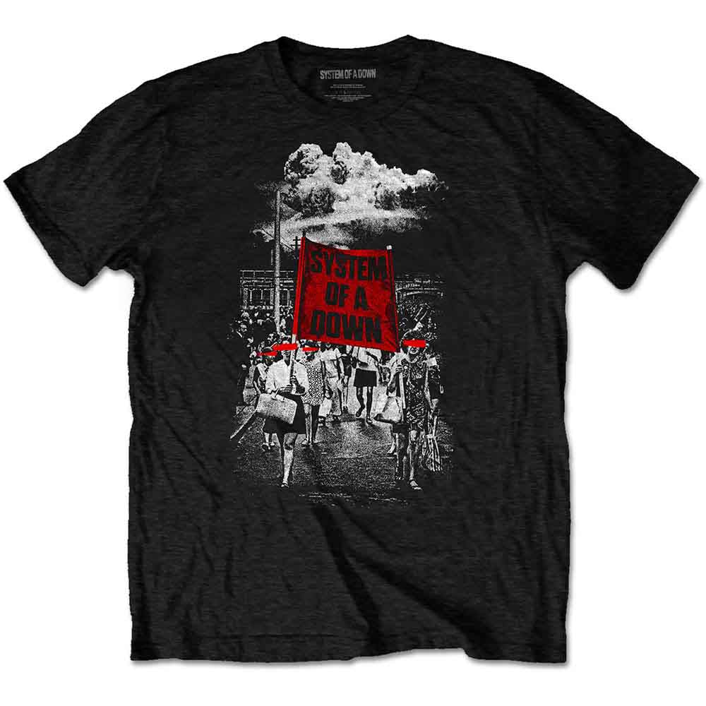 System Of A Down Banner Marches [T-Shirt] - Rock Band Apparel