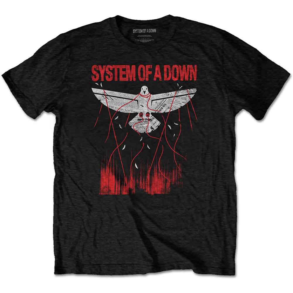 System Of A Down Dove Overcome [T-Shirt] - Rock Band Apparel