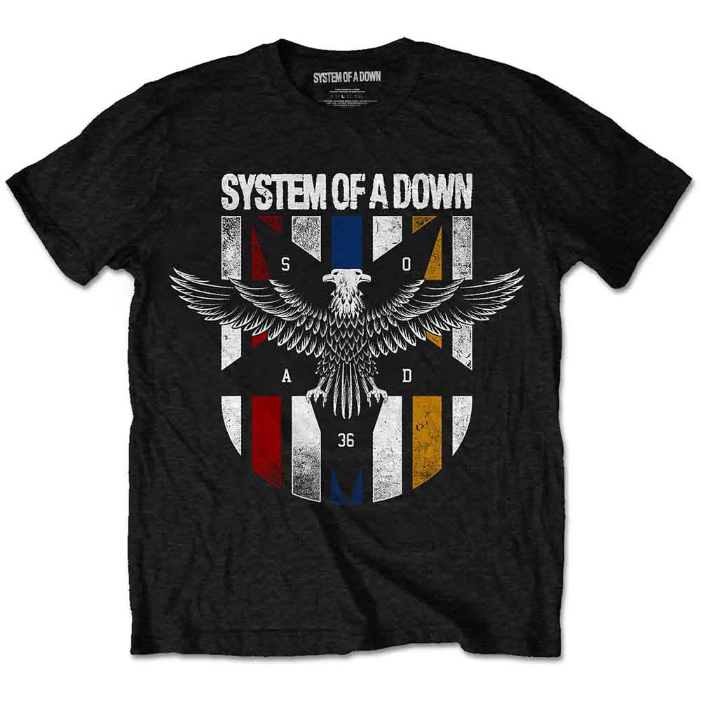System Of A Down Eagle Colours [T-Shirt] - Rock Band Apparel