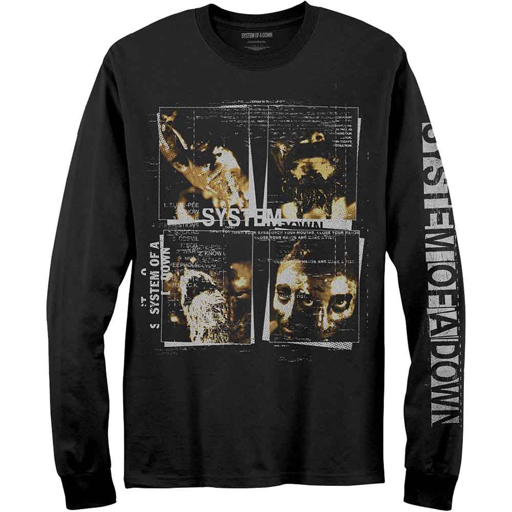 System Of A Down Face Boxes [T-Shirt] - Rock Band Apparel