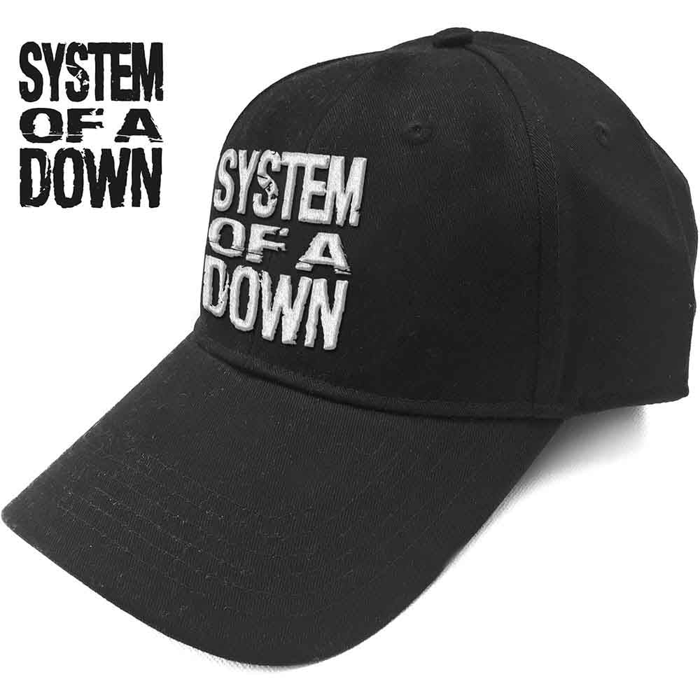 System Of A Down Stacked Logo [Hat] Black