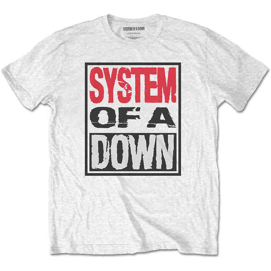 System Of A Down Triple Stack Box [T-Shirt] - Rock Band Apparel