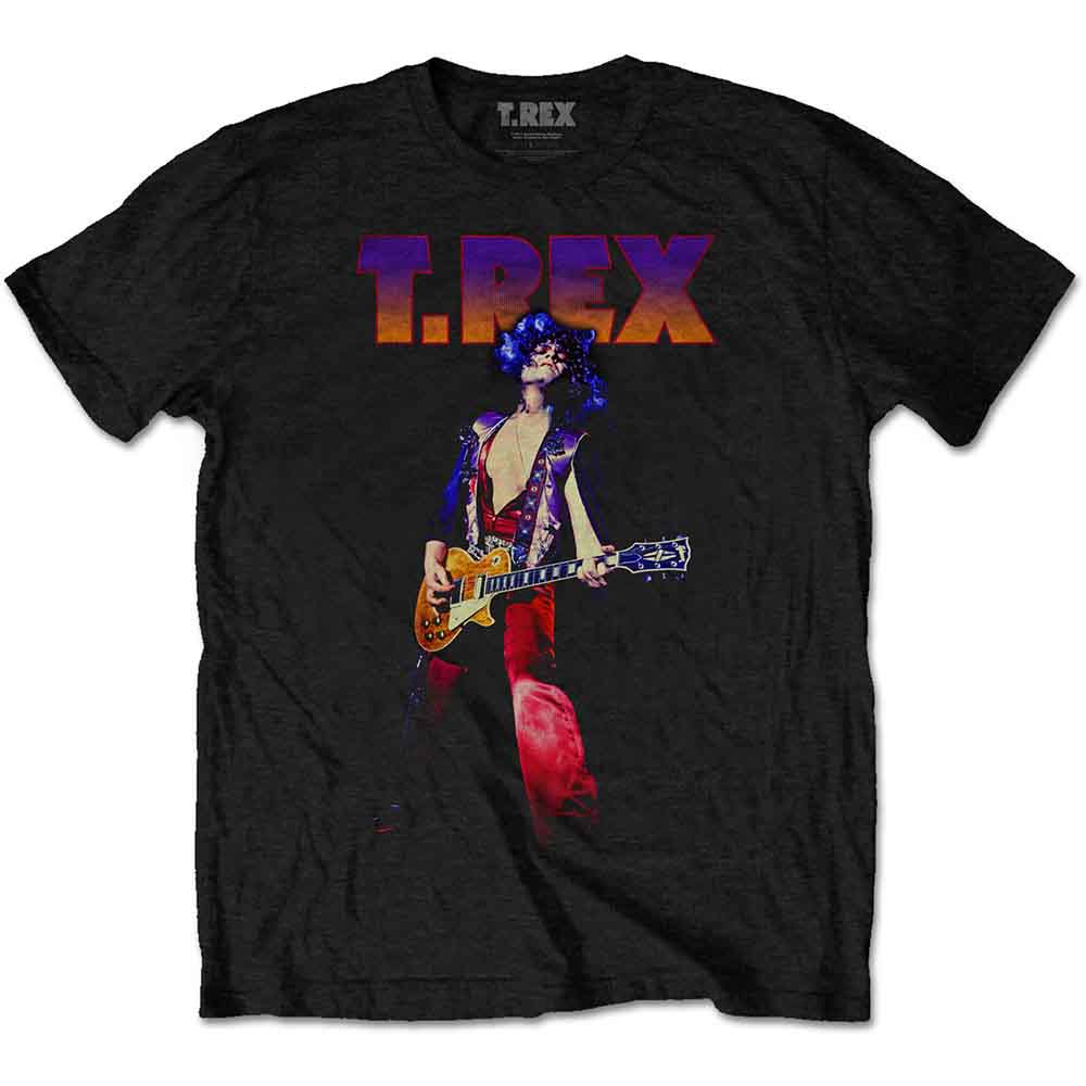 T-rex Rockin' [T-Shirt] - Rock Band Apparel