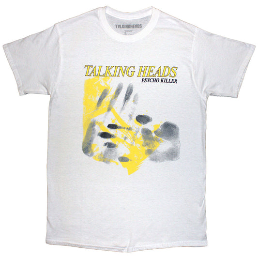 Talking Heads Psycho Killer Hands [T-Shirt] White