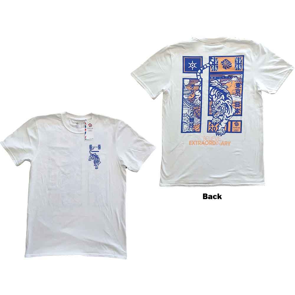 Team GB Tiger [T-Shirt] - Rock Band Apparel
