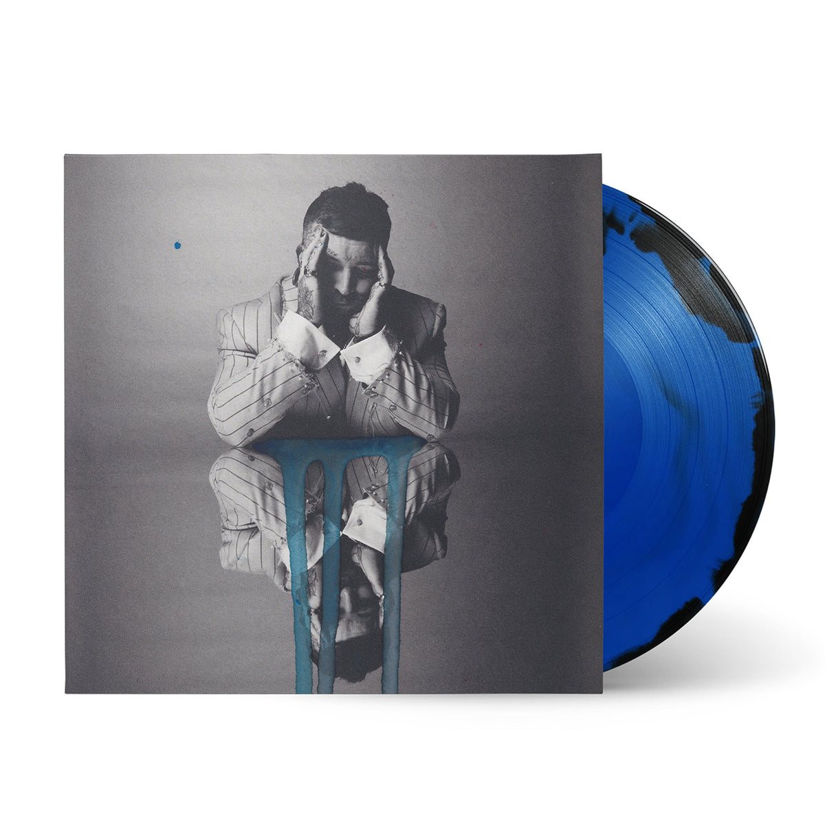 PRE-ORDER: Teddy Swims - Ugly (Indie Exclusive) [Black And Blue Vinyl] [Vinyl]