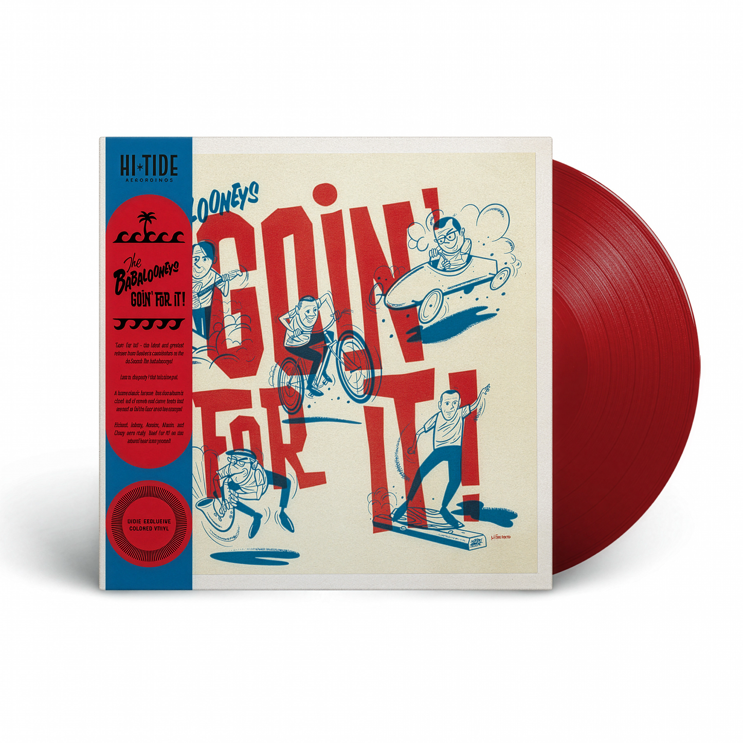 Goin' For It (Indie Exclusive With Obi Strip) [Candy Apple Red Colored Vinyl] [Vinyl]