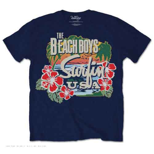 The Beach Boys Surfin USA Tropical [T-Shirt] - Rock Band Apparel