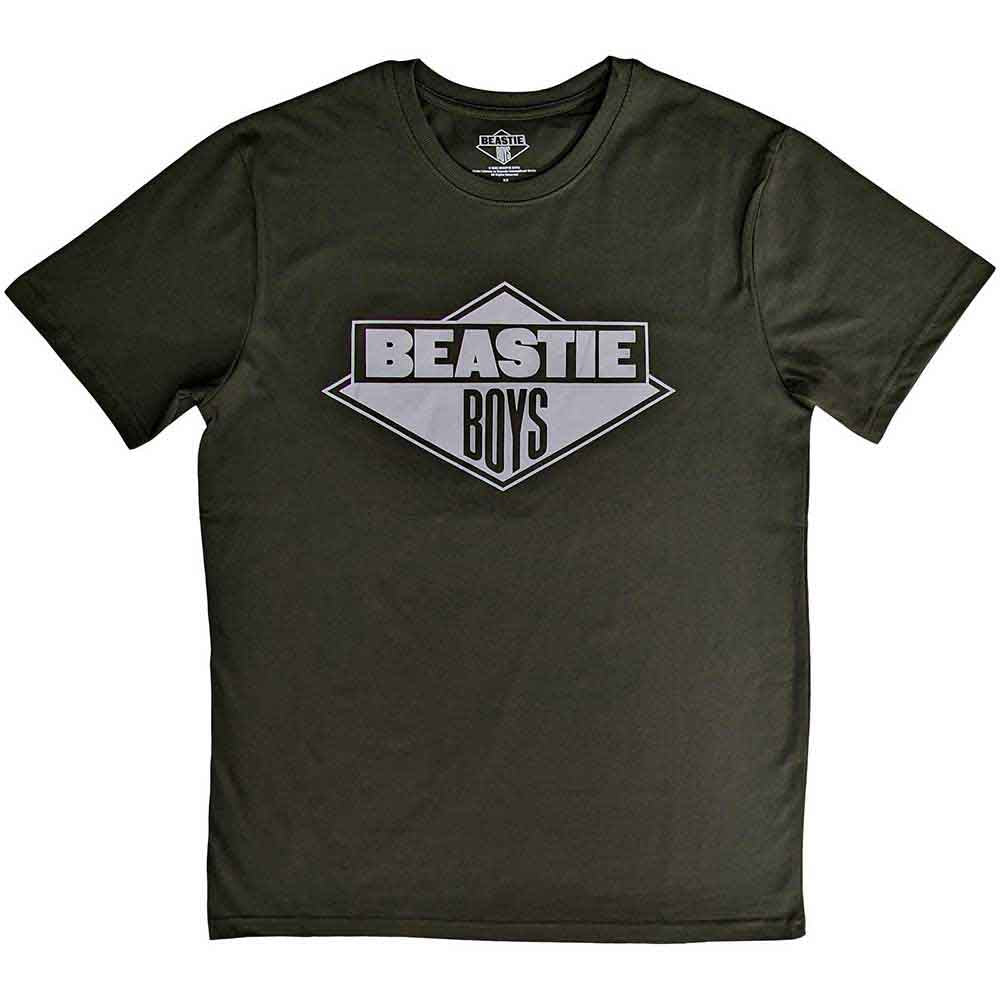 The Beastie Boys Black & White Logo [T-Shirt] Green