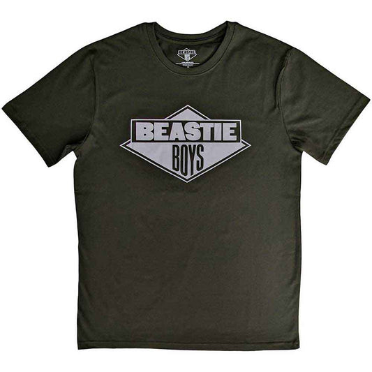 The Beastie Boys Black & White Logo [T-Shirt] Green