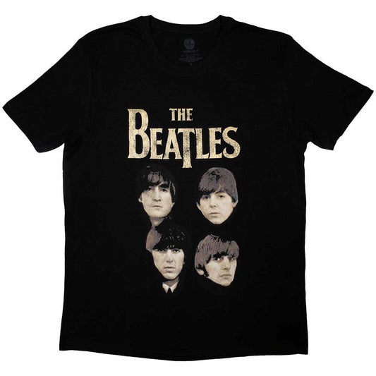 The Beatles 4 Heads [T-Shirt] - Rock Band Apparel