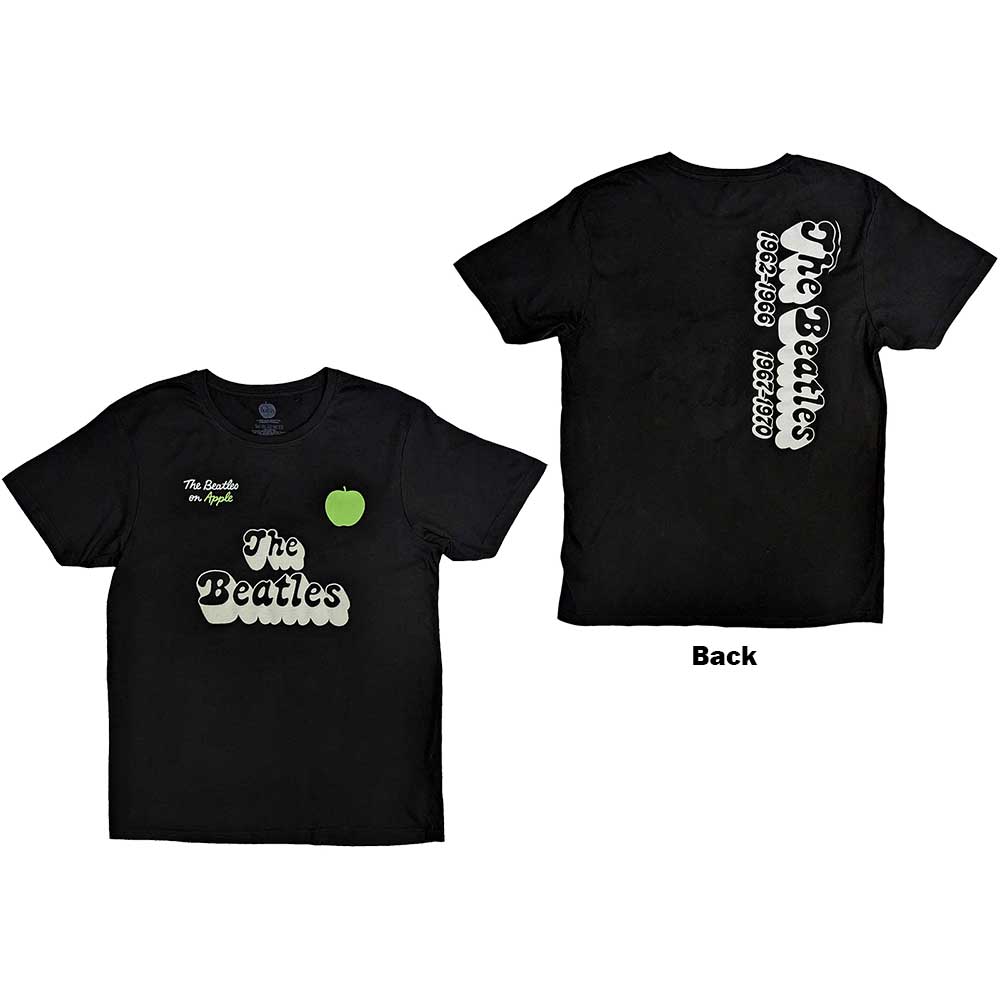 The Beatles 70s Logo & Years [T-Shirt] - Rock Band Apparel