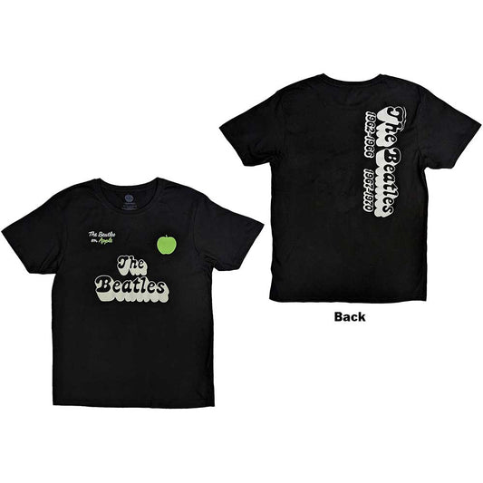 The Beatles 70s Logo & Years [T-Shirt] - Rock Band Apparel